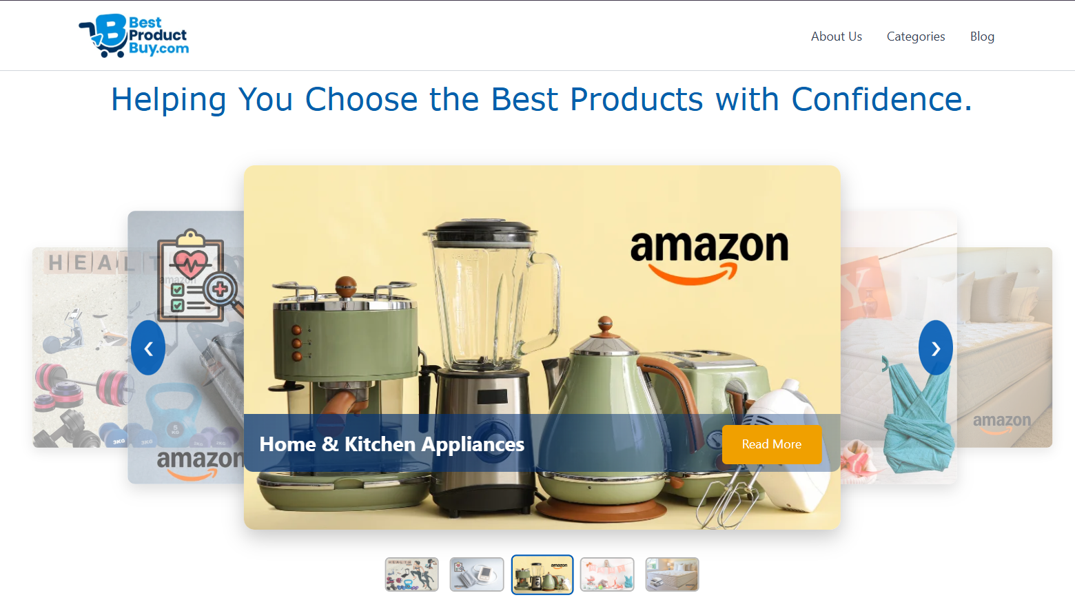 BestProductBuy – Affiliate Product Comparison Platform